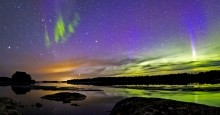 Northern Lights at Voyageurs National Park, Minnesota. Northern Lights at Voyageurs National Park. Photo ID 172172296 © Patrick Barron | Dreamstime.com