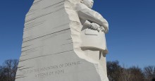 Monument honoring Martin Luther King Jr. Washington DC